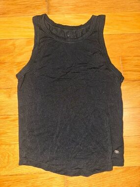 American Eagle Soft Black Racerback